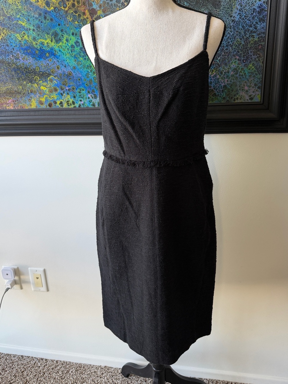 DONNA KARAN Tweed Dress